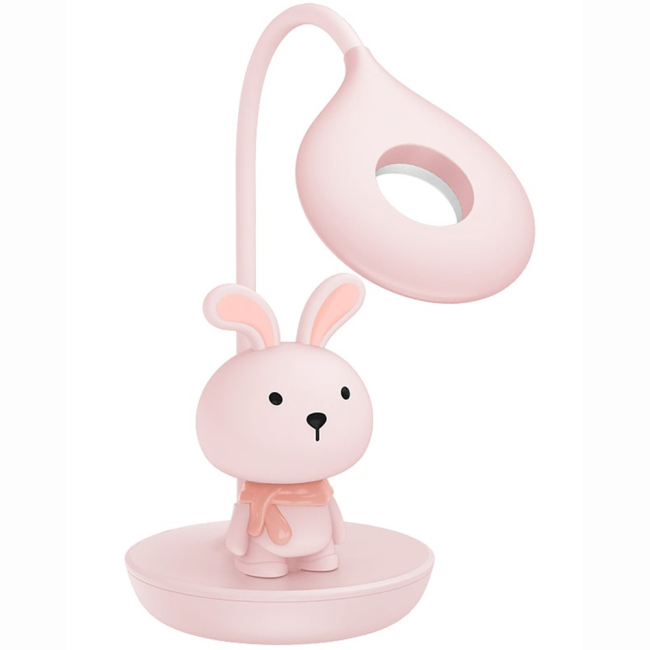 Меблі для геймерів - Настільна LED лампа Kite Bunny рожевий (K24-492-1-2)
