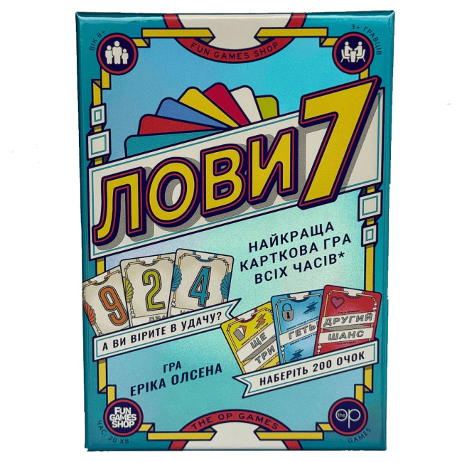 Настольные игры - Настольная игра Fun Games Shop Лови7 (FGS76)