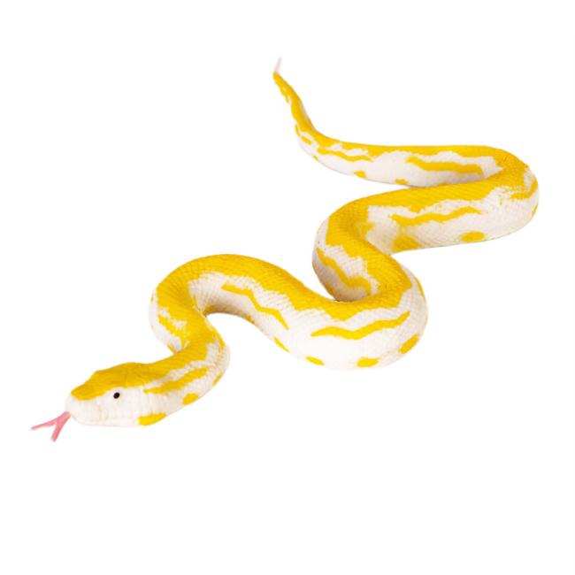 Фигурки животных - Игровая фигурка Kids Team Змея желтая (ZY1827209)