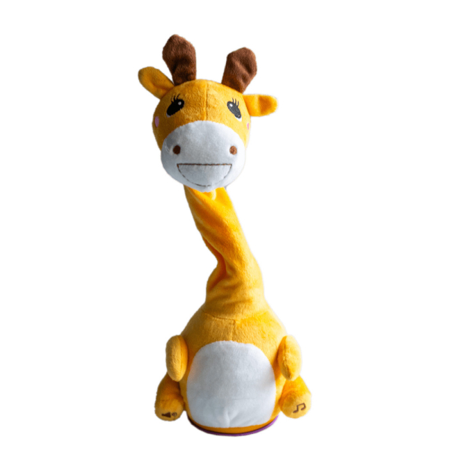 М'які тварини - Інтерактивна іграшка Ranok Creative Повторюха Жираф (10100761У)