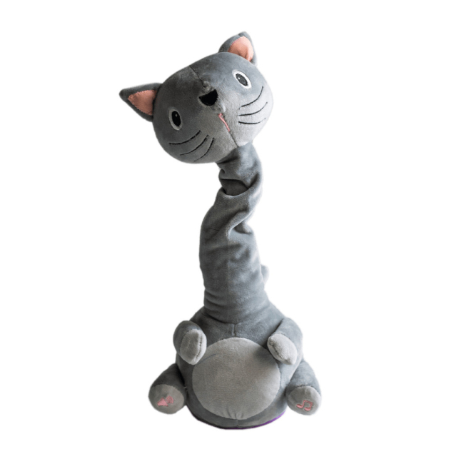 М'які тварини - ​Інтерактивна іграшка Ranok Creative Повторюха Кіт (10100755У)