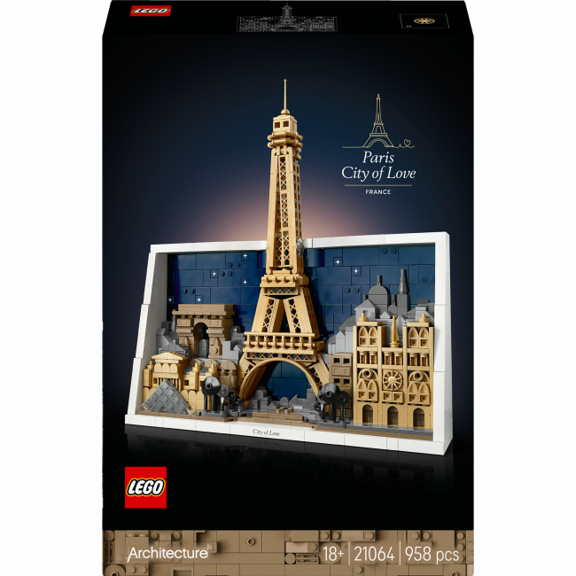 Конструктори LEGO - Конструктор LEGO Architecture​ Париж — місто кохання (21064)