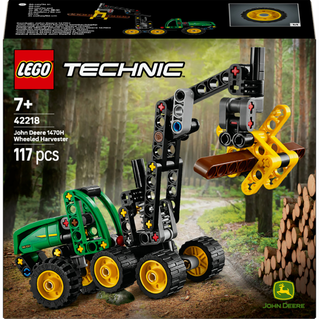 Конструкторы LEGO - Конструктор LEGO Technic Колесный комбайн John Deere 1470H (42218)