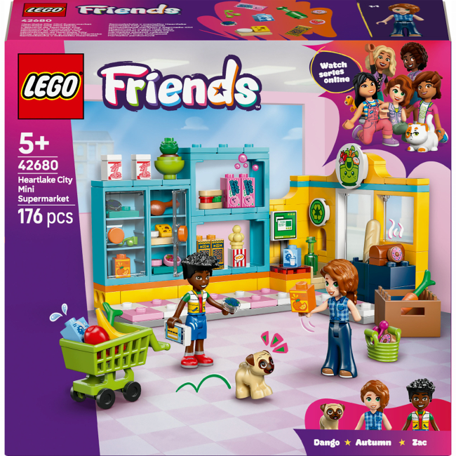 Конструкторы LEGO - Конструктор LEGO Friends Круглосуточный магазин в Хартлейк-Сити (42680)