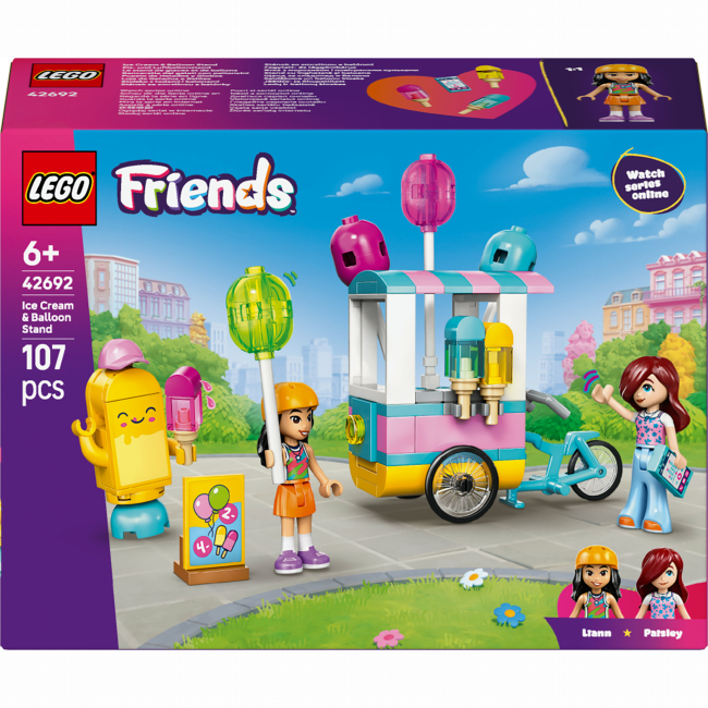 Конструкторы LEGO - Конструктор LEGO Friends Ятка с мороженым и воздушными шариками (42692)