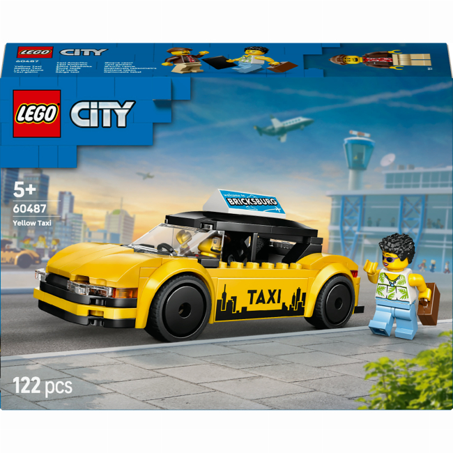 Конструкторы LEGO - Конструктор LEGO City Желтое такси (60487)