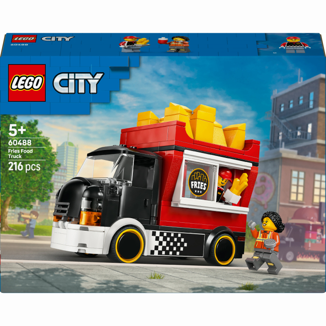 Конструкторы LEGO - Конструктор LEGO City Грузовик с картофелем фри (60488)