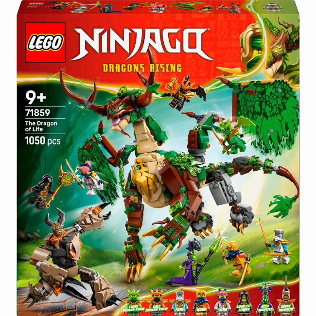 Конструктори LEGO - Конструктор LEGO NINJAGO Дракон життя (71859)