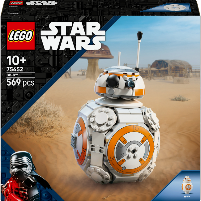 Конструктори LEGO - Конструктор LEGO Star Wars Дроїд-астромеханік BB-8 (75452)