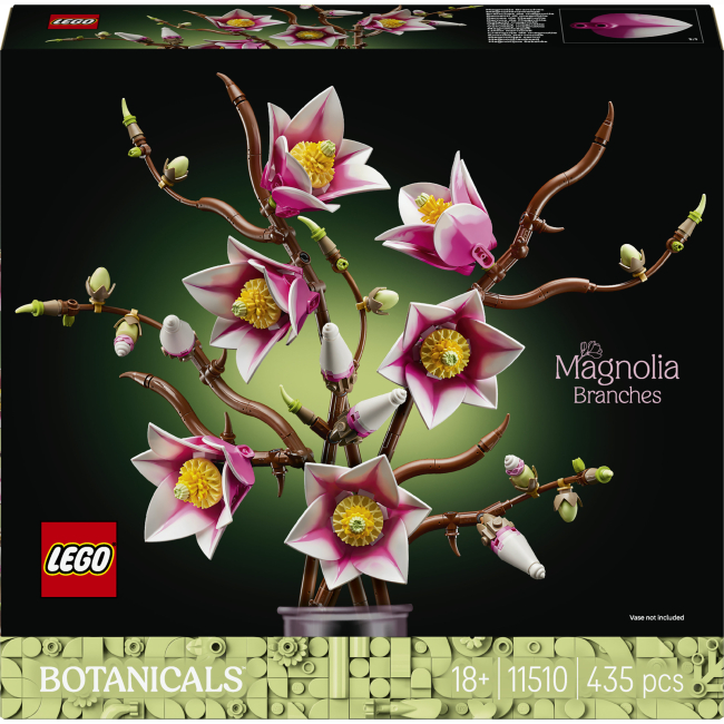 Конструкторы LEGO - Конструктор LEGO Botanicals Magnolia Branches (11510)