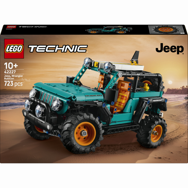 Конструкторы LEGO - Конструктор LEGO Technic Внедорожник Jeep Wrangler Rubicon (42227)