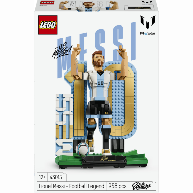 Конструктори LEGO - Конструктор LEGO Editions Lionel Messi​ – Soccer Legend (43015)