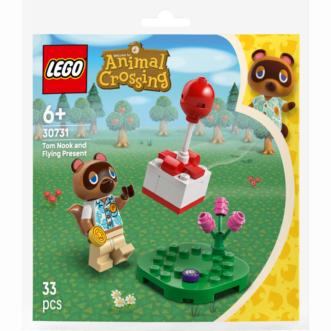 Конструкторы LEGO - Конструктор LEGO Animal Crossing Tom Nook and Flying Present (30731)