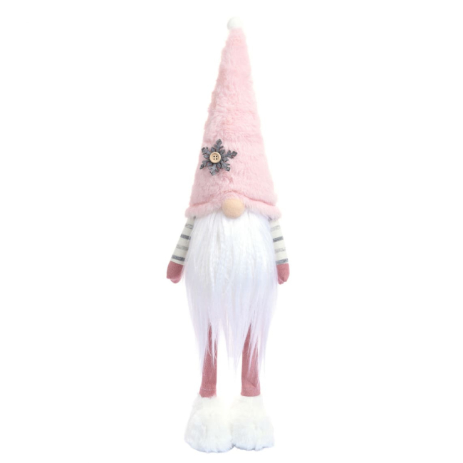 Персонажі мультфільмів - ​​М'яка іграшка Novogod'ko Гном у рожевому ковпаку 46 см (974634)