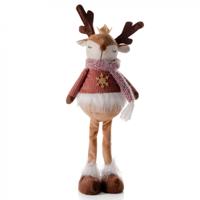 М'які тварини - ​​М'яка іграшка Yes! Fun Олень з короною 45 см (974928)