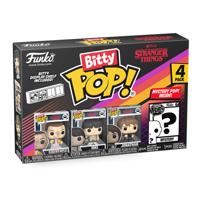 Фігурки персонажів - Набір фігурок Funko Pop Stranger Things Bitty Одинадцять (72133)