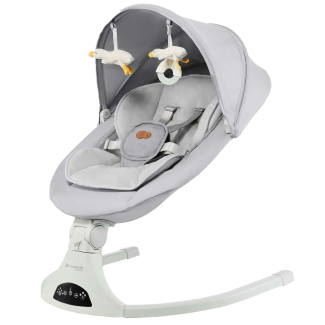 Крісла-качалки - Крісло-гойдалка Kinderkraft Tulsy Gray (KBTULS00GRY0000)