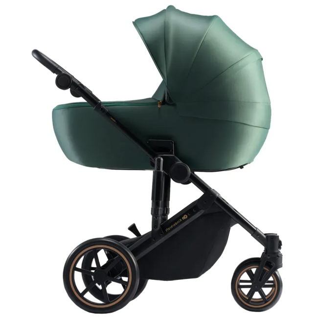 Коляски - Универсальная коляска Kinderkraft Prime 2 Dark Green 2 в 1 (KSPRIM02GRE2000)