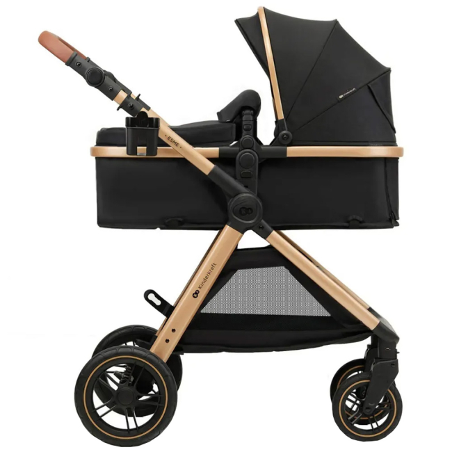 Коляски - Универсальная коляска Kinderkraft Esme Pro Pure Black 3 в 1 (KSESME00BLK300N)