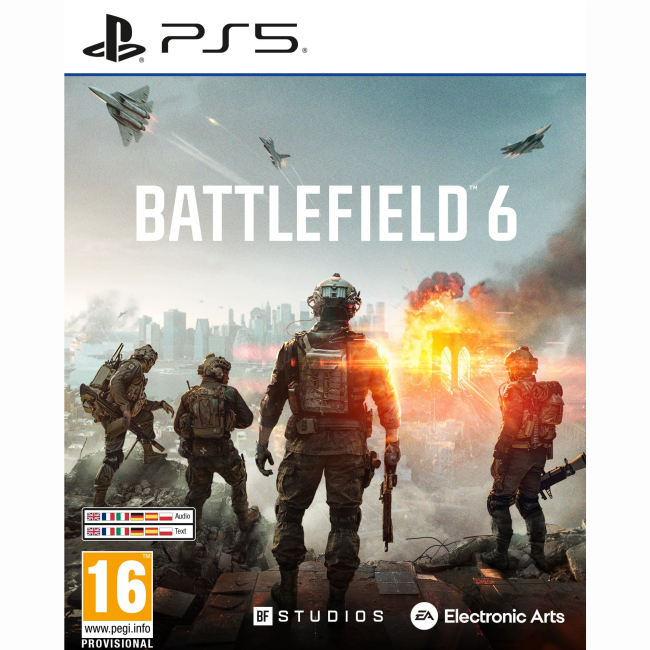 Видеоигры - Игра консольная PS5 Battlefield 6 BD диск (5030934125406)