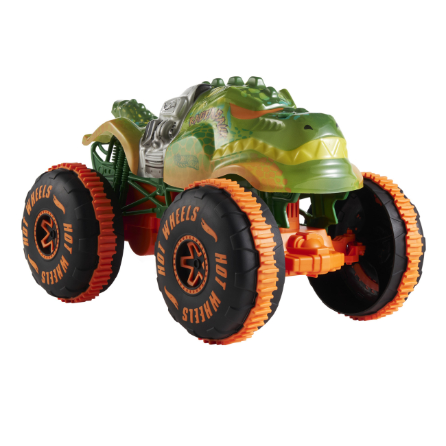 Радиоуправляемые модели - Автомодель на радиоуправлении Hot Wheels Monster Trucks Rageasaur (JBH03)