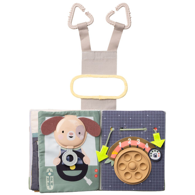 Розвивальні іграшки - Розвивальний центр для автомобіля Taf Toys Квітуча фантазія Книжка мандрівника (13825)