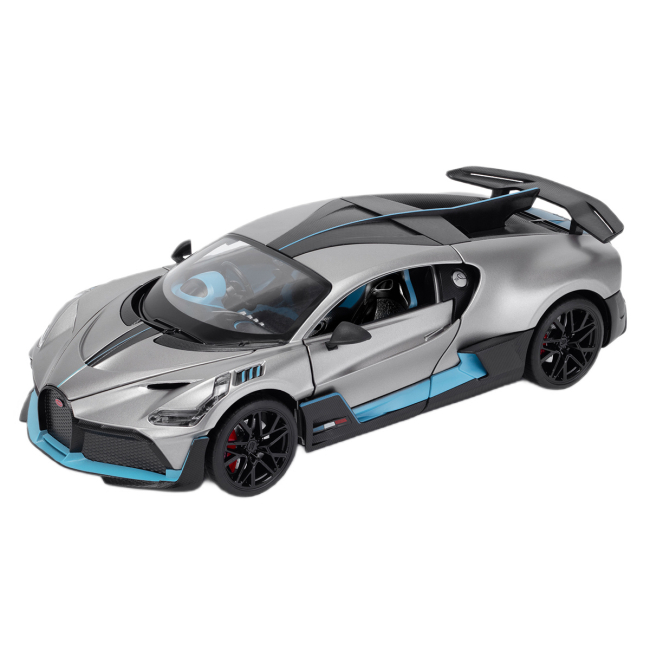 Автомодели - Автомодель TechnoDrive Bugatti Divo серый 1:18 (250940BDGY)