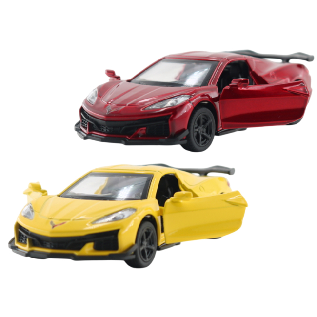 Автомодели - Автомодель TechnoDrive Chevrolet Corvette C8 Z06 2024 в ассортименте (250310)