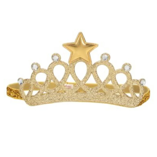 Бижутерия и аксессуары - ​Тиара Princess Mimi золота с блестками (0412890/1)