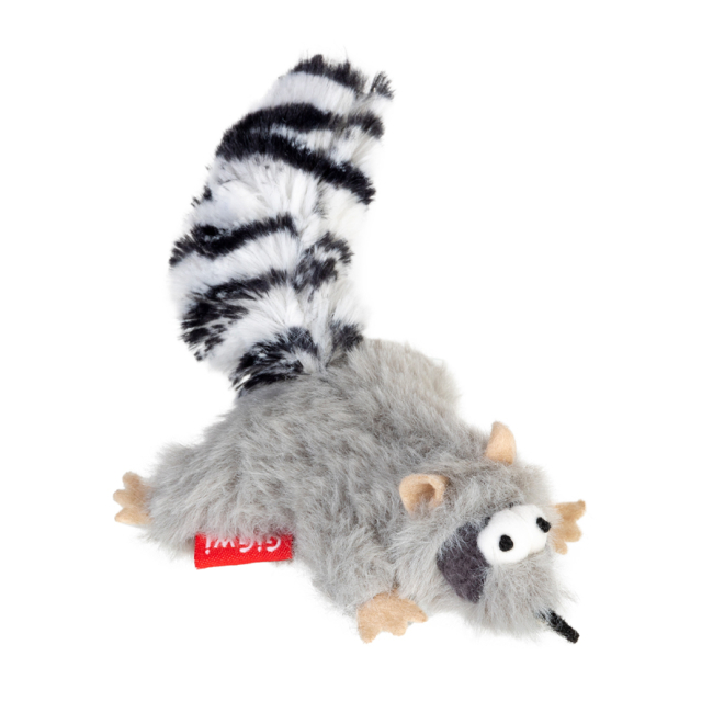 Игрушки для котов - Игрушка для кошек GiGwi Catch & scratch Енот с кошачьей мятой (75019)