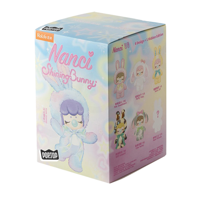 Персонажі мультфільмів - М’яка іграшка-сюрприз Pop Top Rolife Nanci Милі зайчата (MNBXX)
