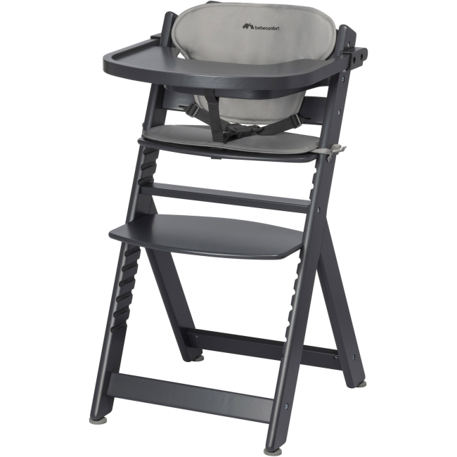 Товары по уходу - Стульчик для кормления с вкладышем Bebe Confort Timba Mineral Graphite (2771130210)