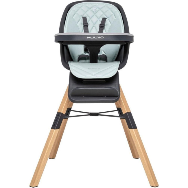 Товары по уходу - Стульчик для кормления Muuvo Choc2 Mint (M-CHOC-2-MINT)