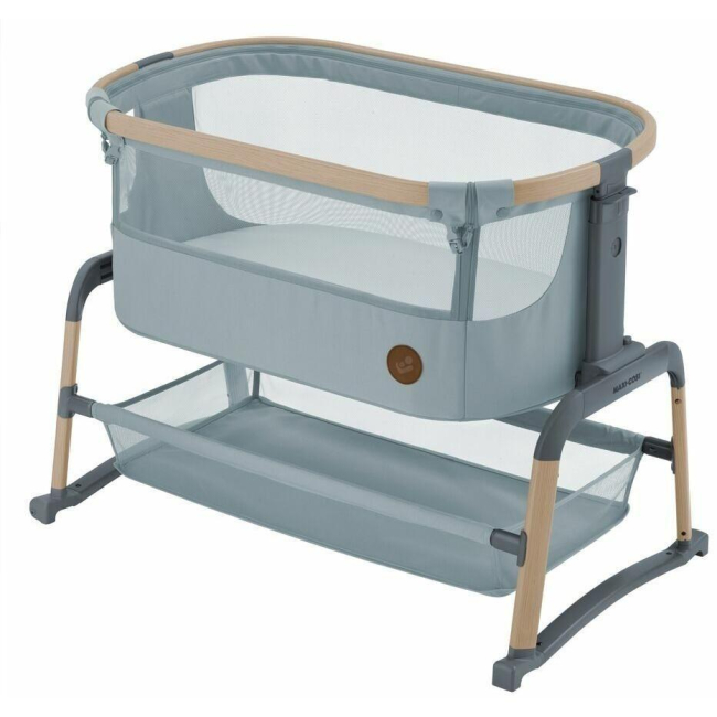 Манежі - ​Приставне ліжечко Maxi-Cosi Iora Air Beyond Grey (2121052110)