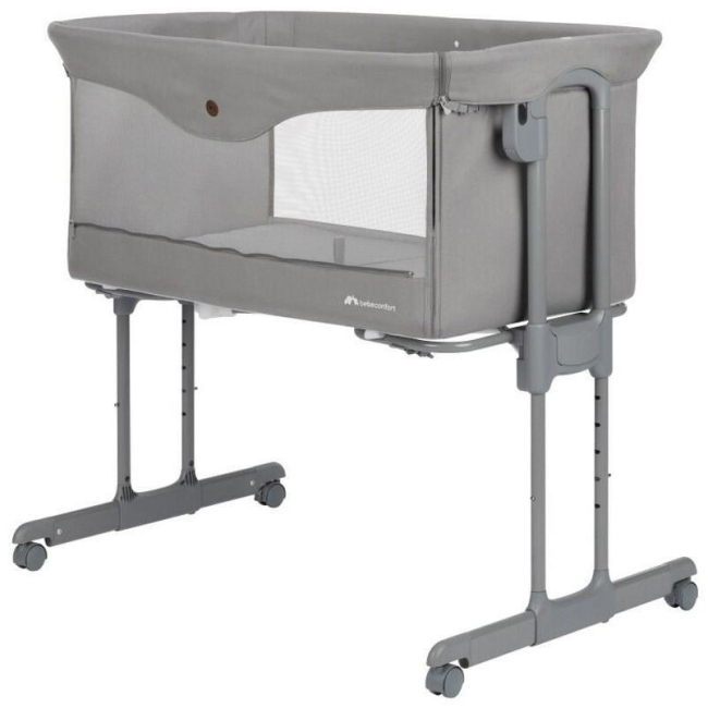 Манежі - ​Приставне ліжечко Bebe Confort Amara Tinted Grey (2011077210)