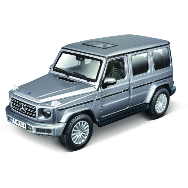 Конструкторы с уникальными деталями - Конструктор Maisto 2019 Mercedes-Benz G-Class 1:25 (39536 silver)
