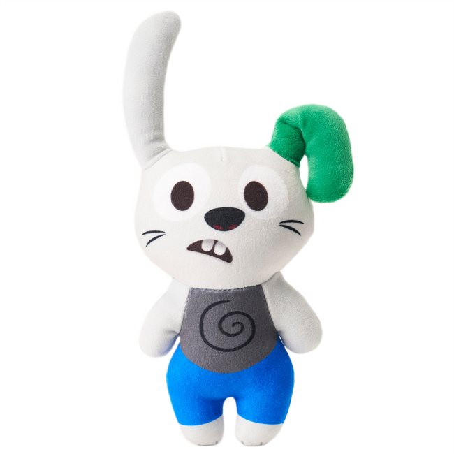 Мягкие животные - Мягкая игрушка Bad Habit Rabbit Gassy Gus 19 см (BHR17/2)