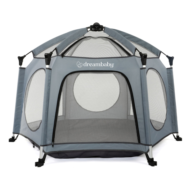 Манежі - ​Манеж DreamBaby Adventure Blue/Grey (G9510)