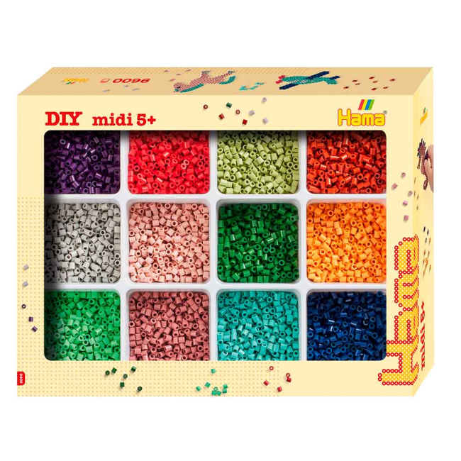 Мозаика - Термомозаика Hama Midi Средний набор-сортер (HM-2096)