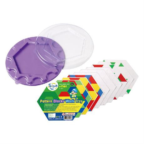 Мозаика - Мозаика Gigo Геометрическая с карточками 10 элементов (1161)