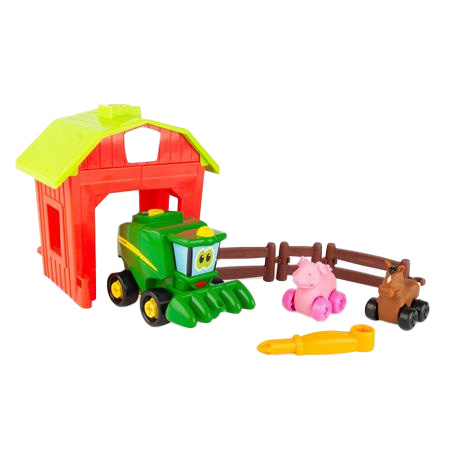 Машинки для малышей - Игровой набор John Deere Kids Трактор с загоном (47210)
