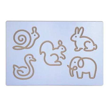 Развивающие игрушки - Деревянная доска Viga Toys Рисование зверушек (50864)