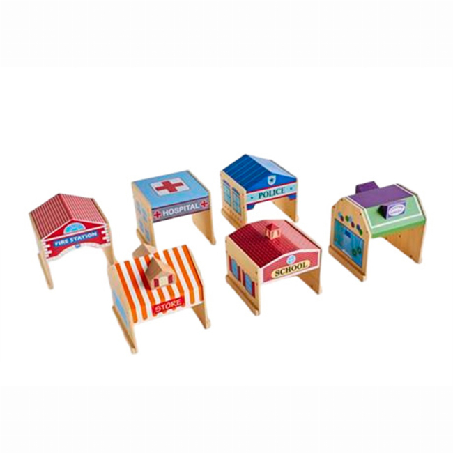 Развивающие игрушки - Игровой набор Guidecraft Block Play К дороге (G6716)