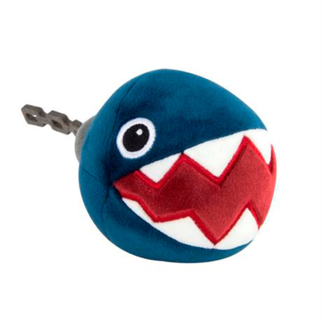 Персонажи мультфильмов - Мягкая игрушка Club Mocchi-Mocchi super Mario Цепной удар 15 см (T12700/2)