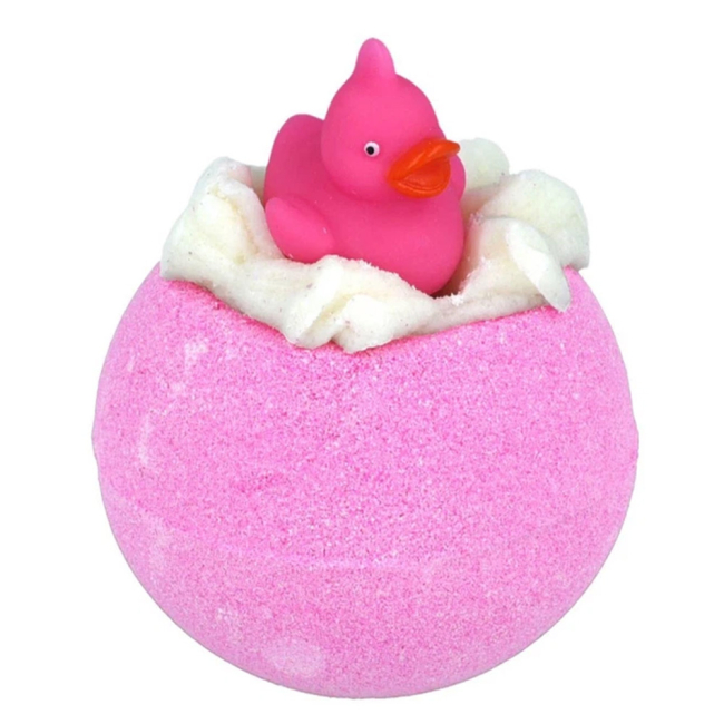 Косметика - Бомбочка для ванни Bomb Cosmetics Pink Ducky (5037028278925)