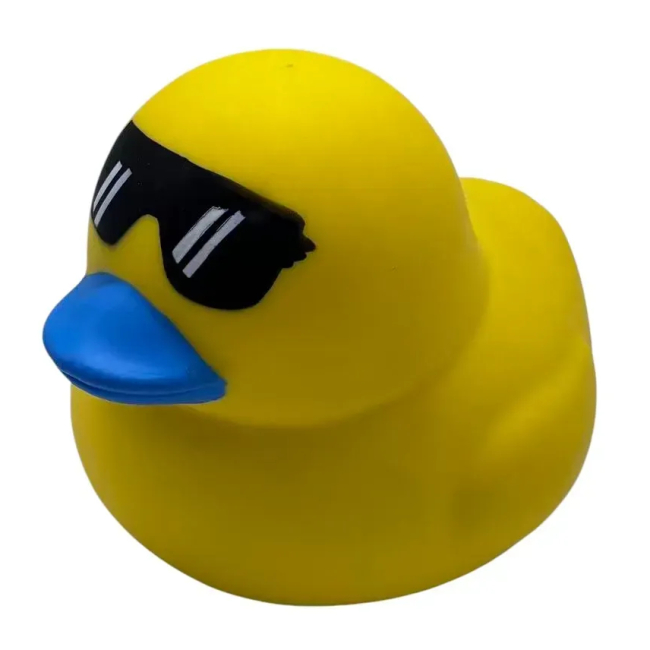 Антистрес іграшки - Іграшка-антистрес Monster Gum Крутий заміс I'm Ducky XL жовта (AS25004)