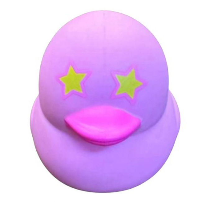 Антистрес іграшки - ​Іграшка-антистрес Monster Gum Крутий заміс I'm Ducky XL рожева (AS25003)