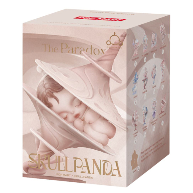 Фигурки персонажей - Коллекционная фигурка-сюрприз Pop Mart Skullpanda The Paradox (SPTP-01)