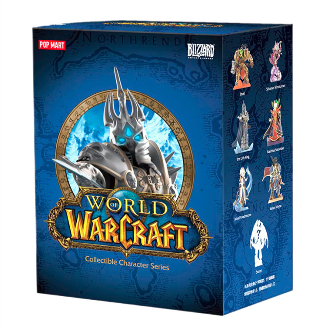 Фігурки персонажів - ​Колекційна фігурка-сюрприз Pop Mart World of Warcraft Collectible Character (WOWC-01)