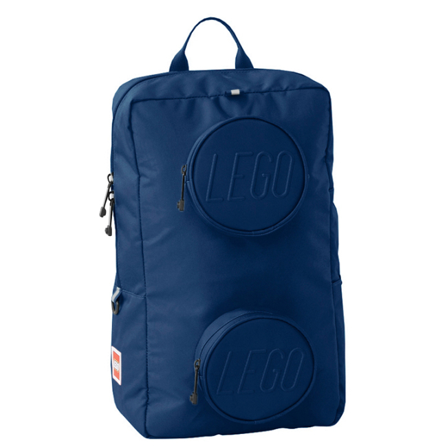 Рюкзаки та сумки - Рюкзак LEGO Lifestyle Brick 1x2 18 л темно-синій (20204B-0140)